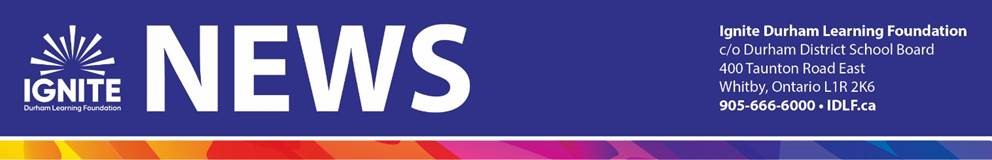 Ignite Durham Learning Foundation News banner